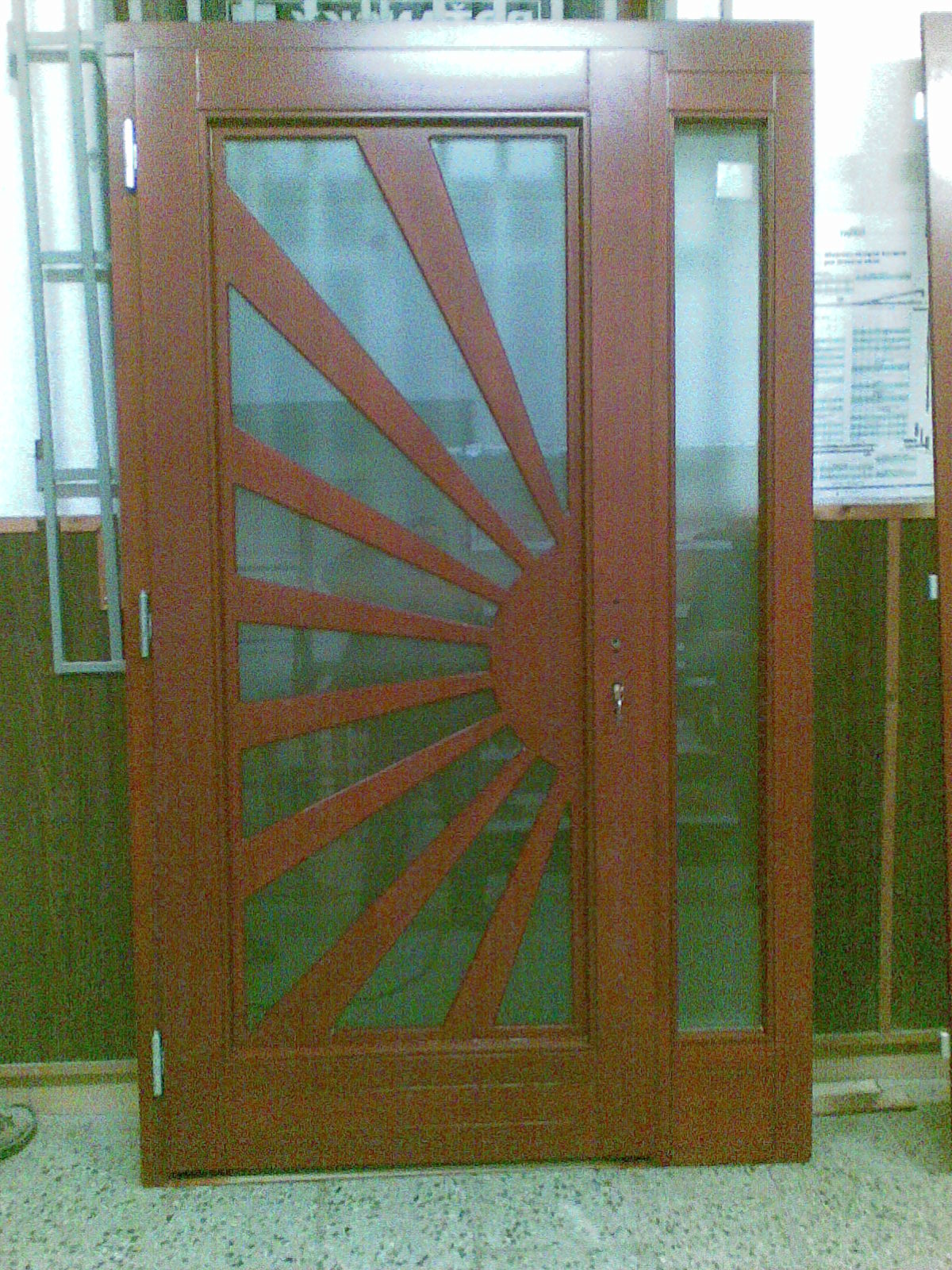 Vchodové dvere presklené