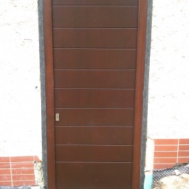Vchodové dvere panelové falcové