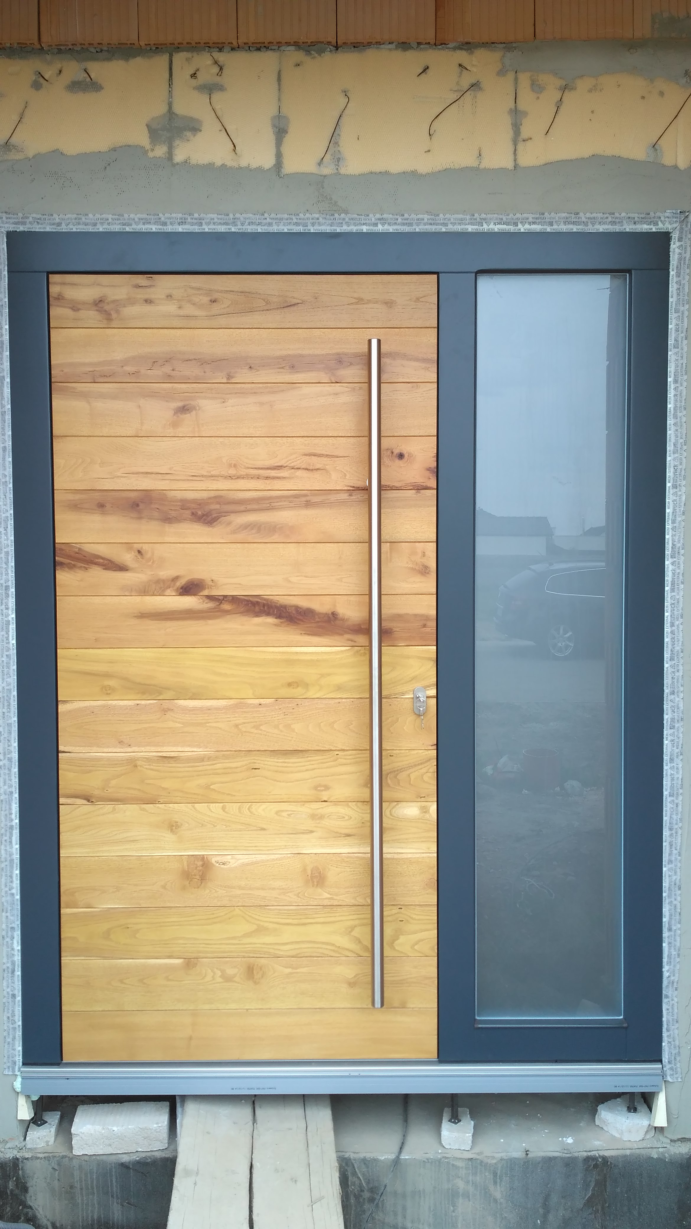Vchodové dvere panelové – bezfalcové