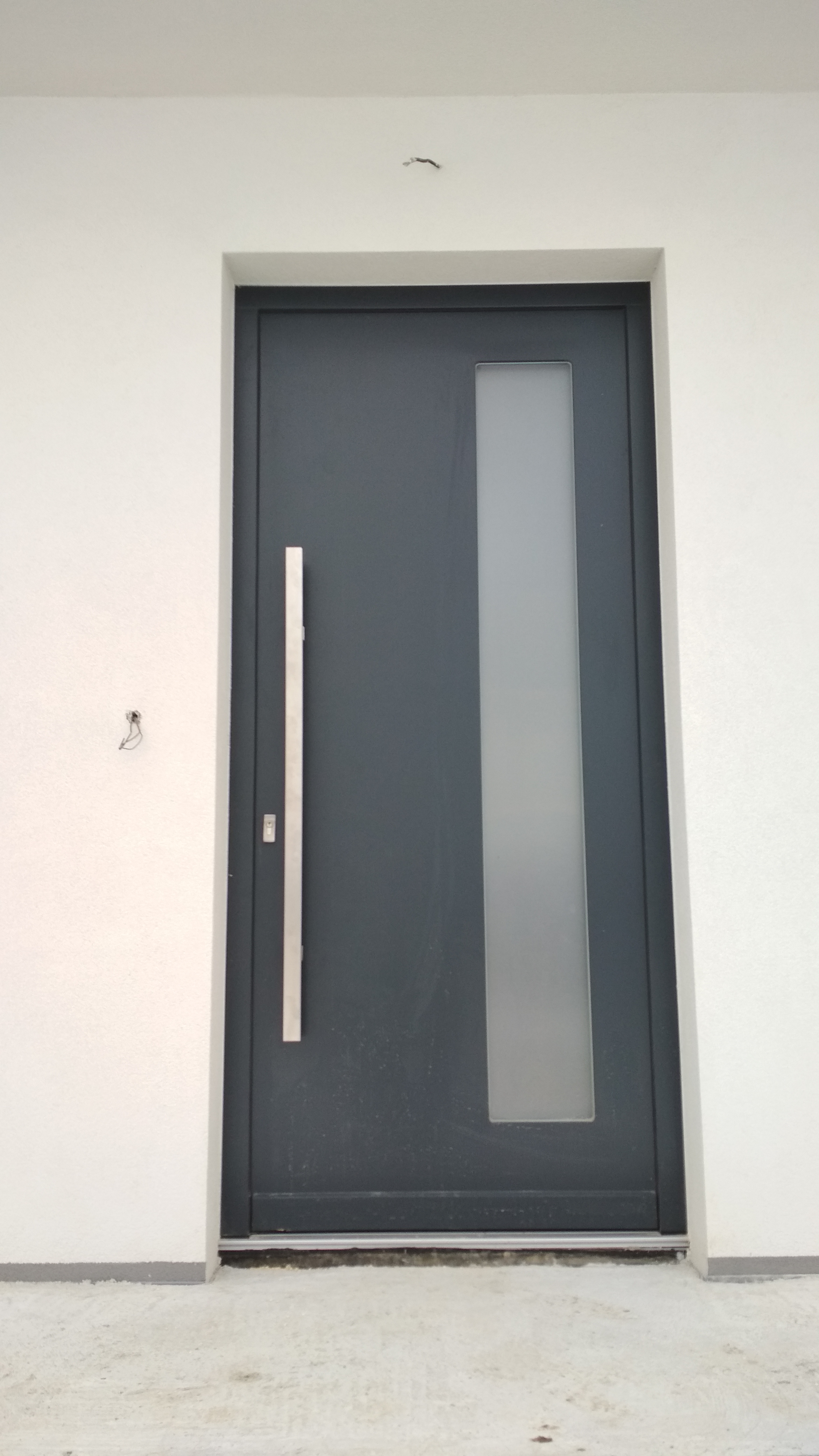 Vchodové dvere panelové s presklením profil EURO IV92 Softline